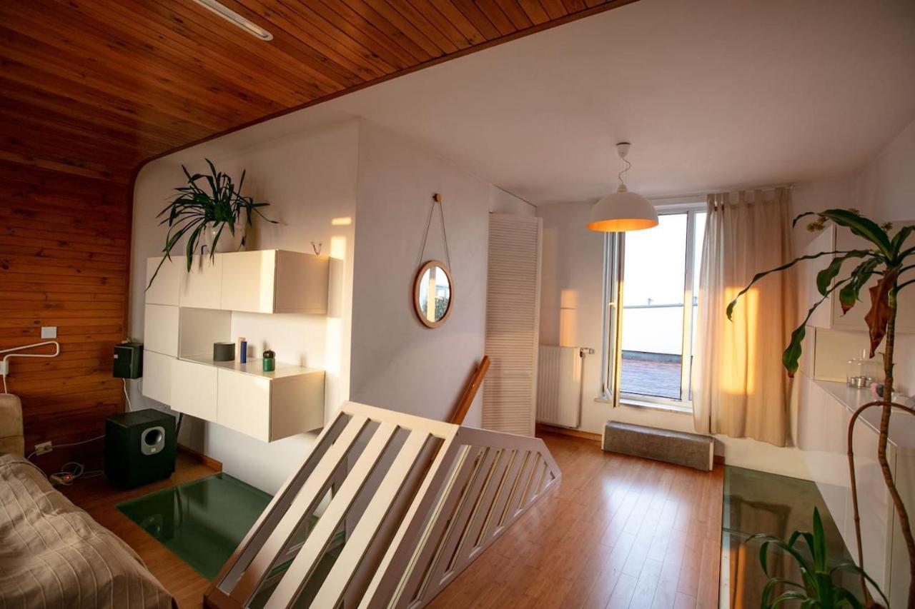 Dwupoziomowy, Rodzinny Apartament. Ochrona, Garaz. ワルシャワ エクステリア 写真