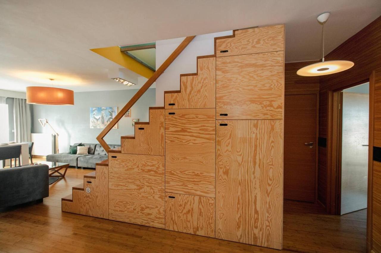 Dwupoziomowy, Rodzinny Apartament. Ochrona, Garaz. ワルシャワ エクステリア 写真