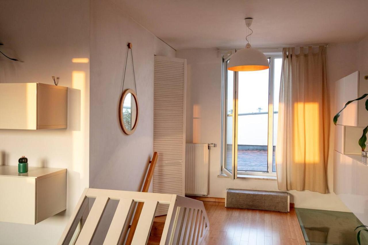 Dwupoziomowy, Rodzinny Apartament. Ochrona, Garaz. ワルシャワ エクステリア 写真