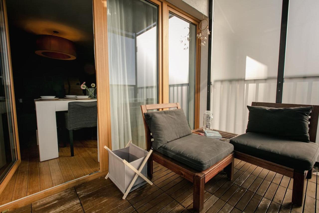 Dwupoziomowy, Rodzinny Apartament. Ochrona, Garaz. ワルシャワ エクステリア 写真
